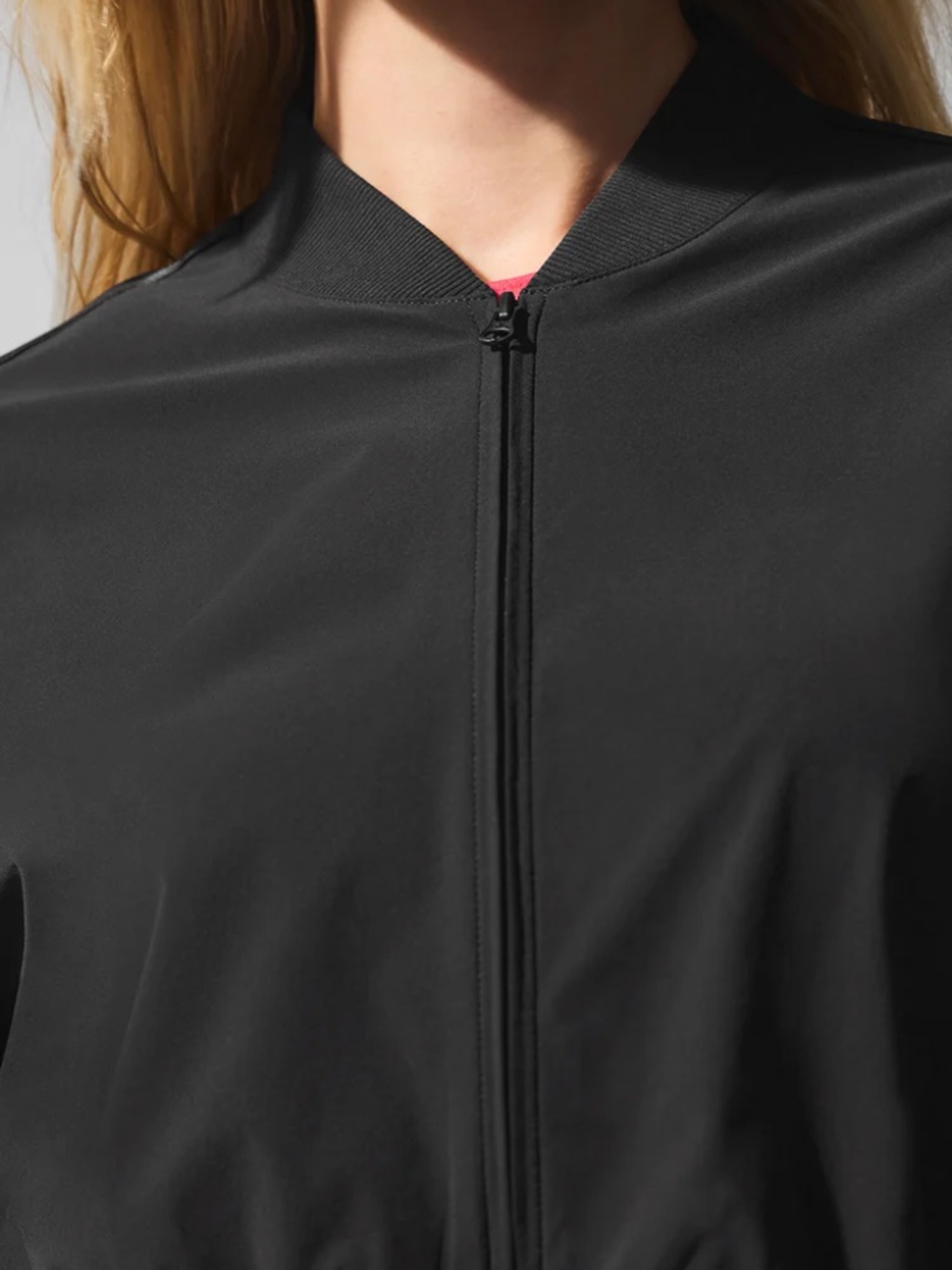 Alo Cropped Breezy Full-Zip Cover Up - Picture 5 of 5